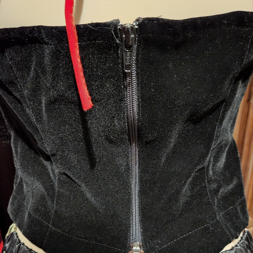 Velvet Corset Top - Picture 5 of 6
